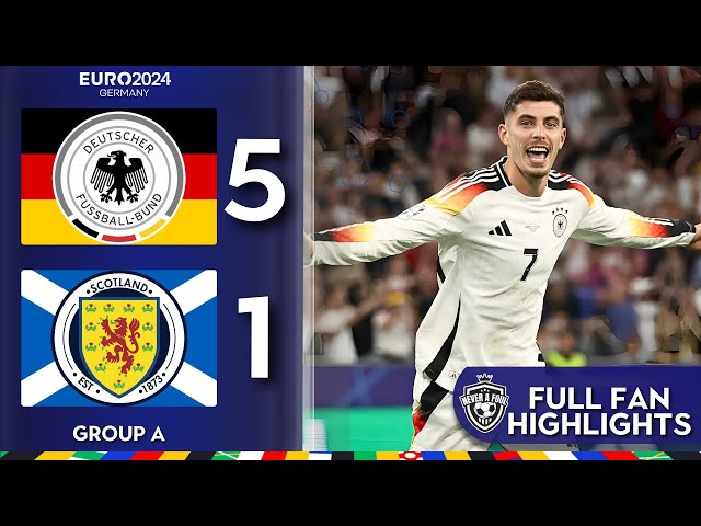 Germany vs Scotland Highlights UEFA Euro 2024