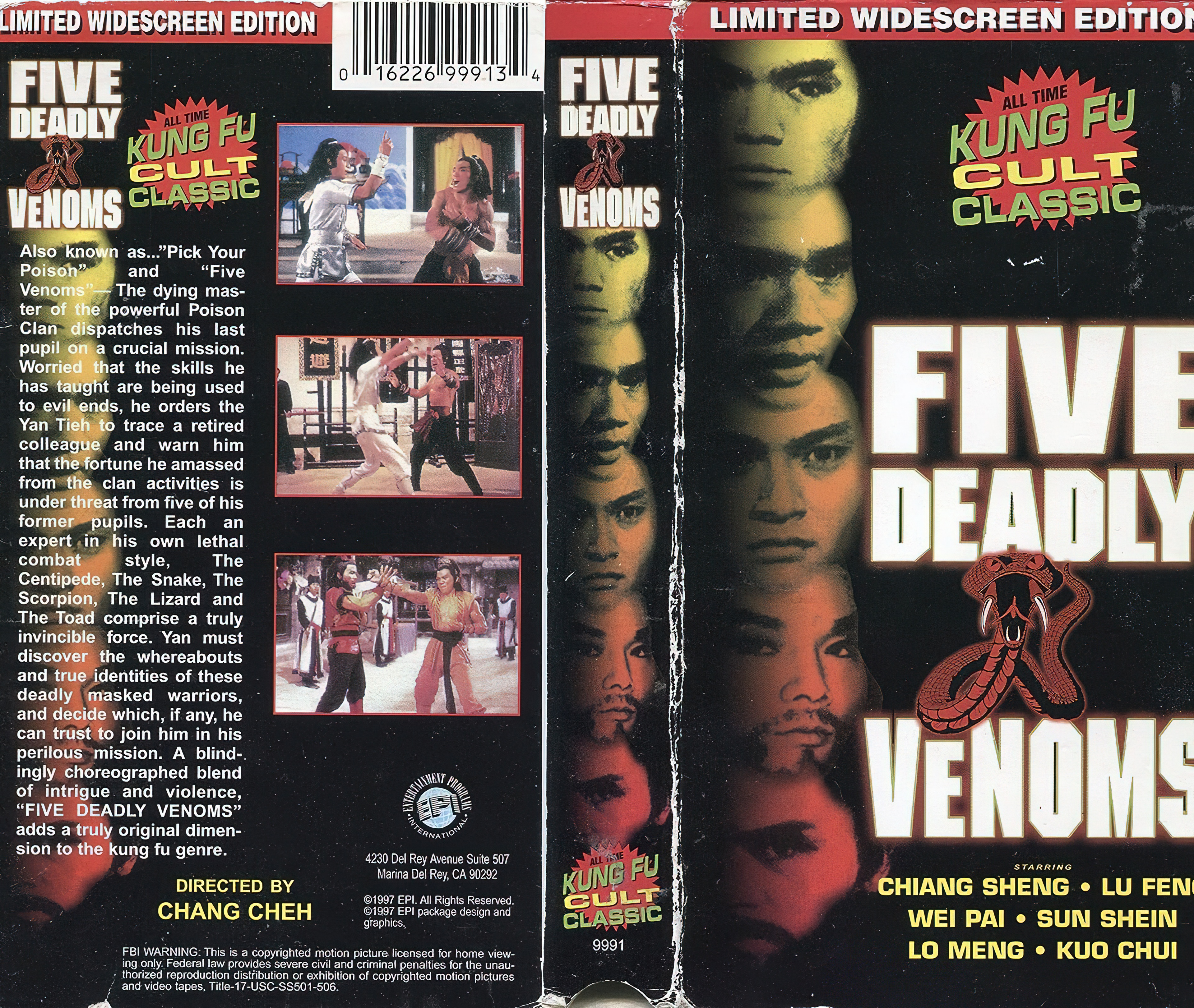 Five Deadly Venoms (1978) จอมโหด 5 อสรพิษ 